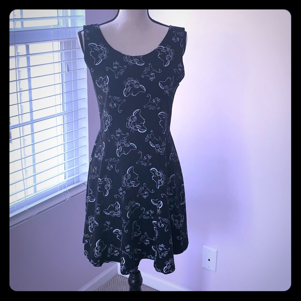 Lion king spandex dress